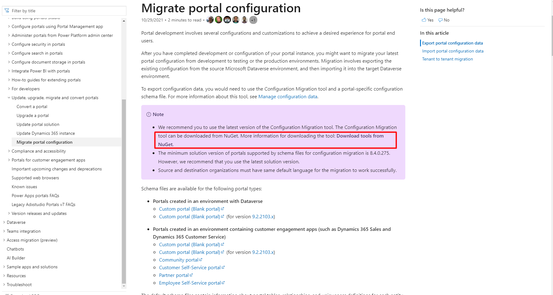 PortalMigration